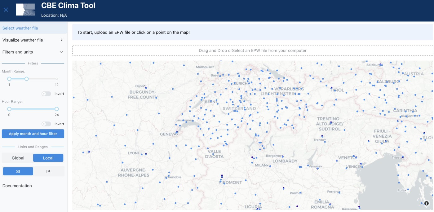 CBE Clima Tool