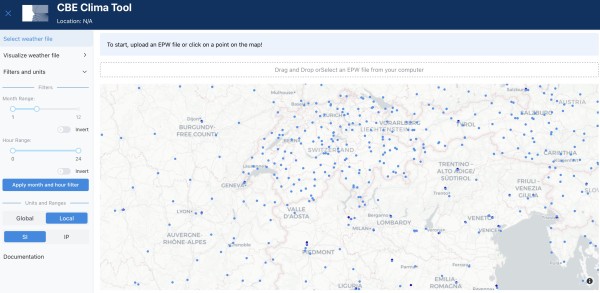 CBE Clima Tool