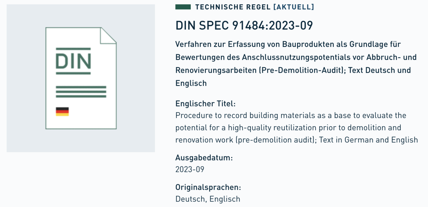 DIN SPEC 91484